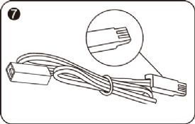 10012  Axis Connecting Cable Single Colour